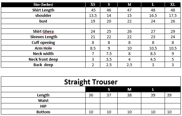 IP-290 Textured Lawn Size Chart