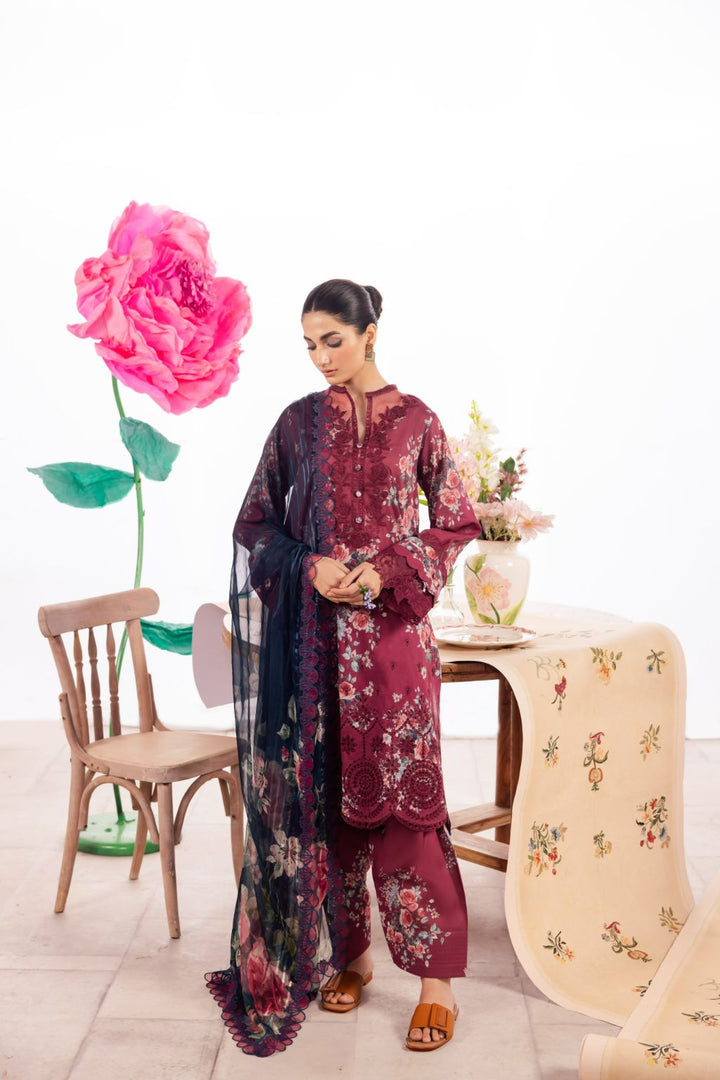 DL-11 Embroidered Lawn
