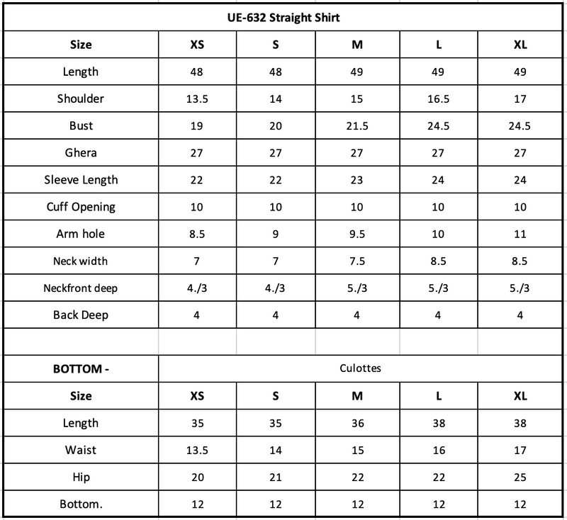 Size Chart Image