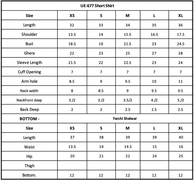 Size Chart Image