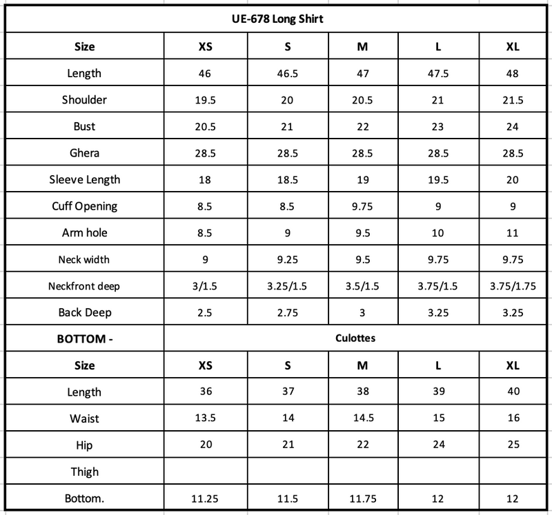 Size Chart Image