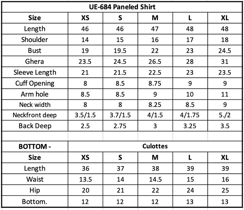 Size Chart Image