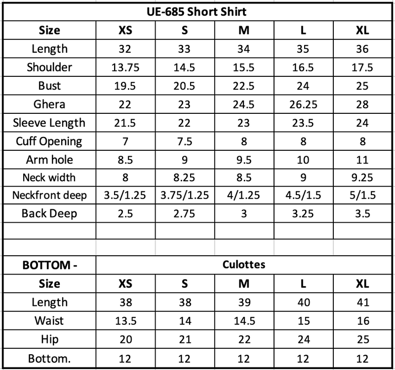 Size Chart Image