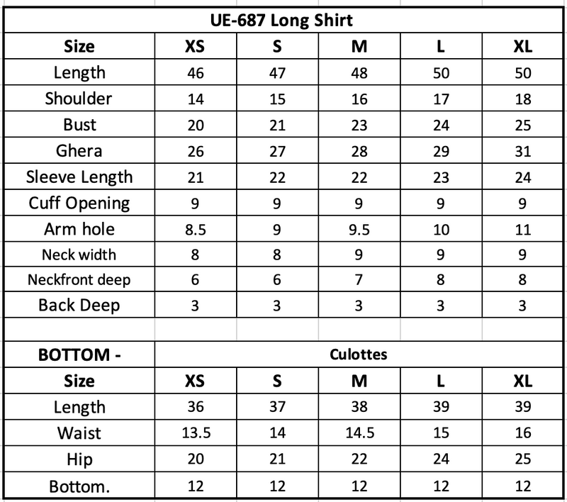 Size Chart Image