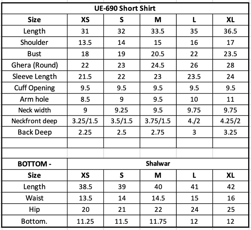 Size Chart Image