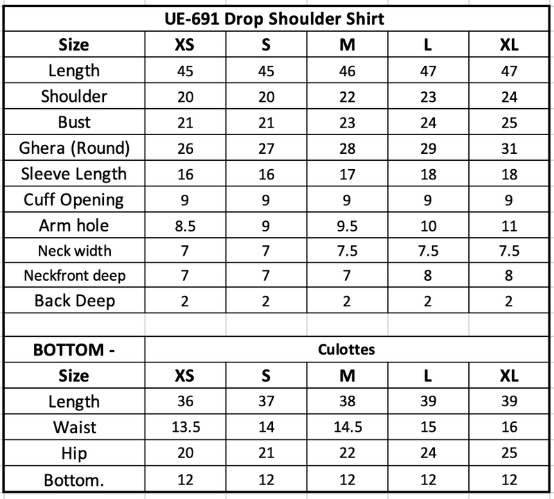 Size Chart Image