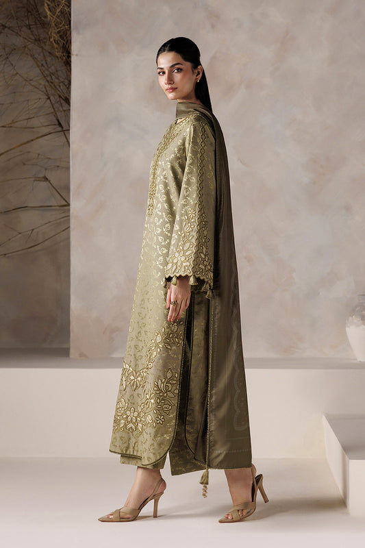 UE-743 Embroidered  Viscose Jacquard