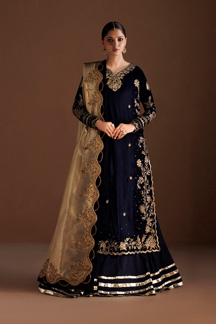 IV-85 Embroidered Velvet