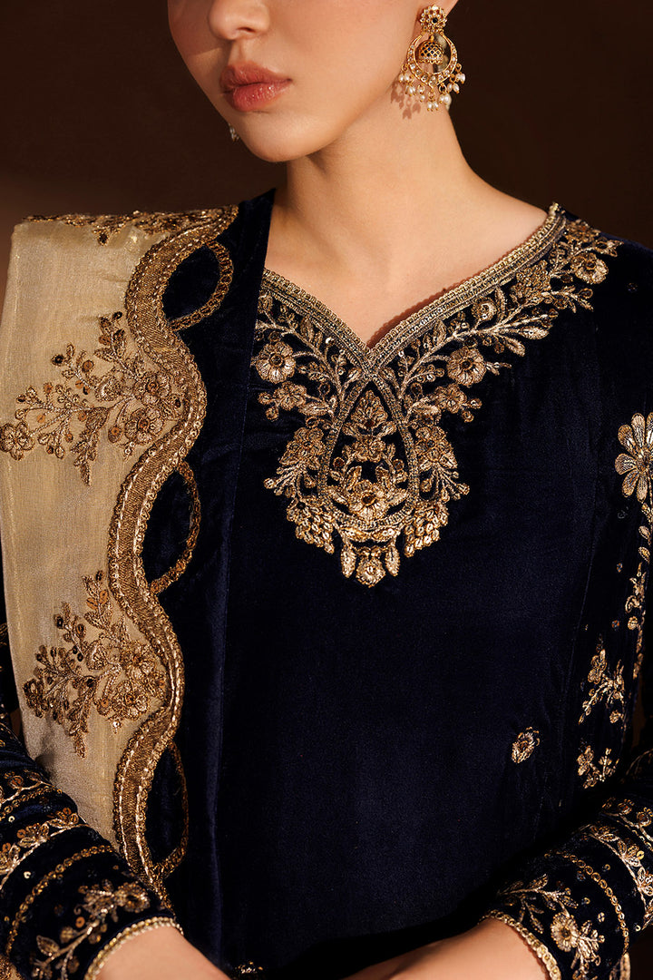 IV-85 Embroidered Velvet