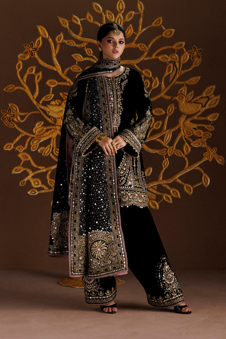 IV-90 Embroidered Velvet