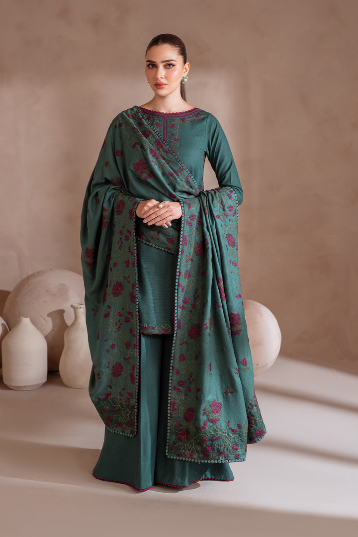 UE-370 Embroidered Khaddar