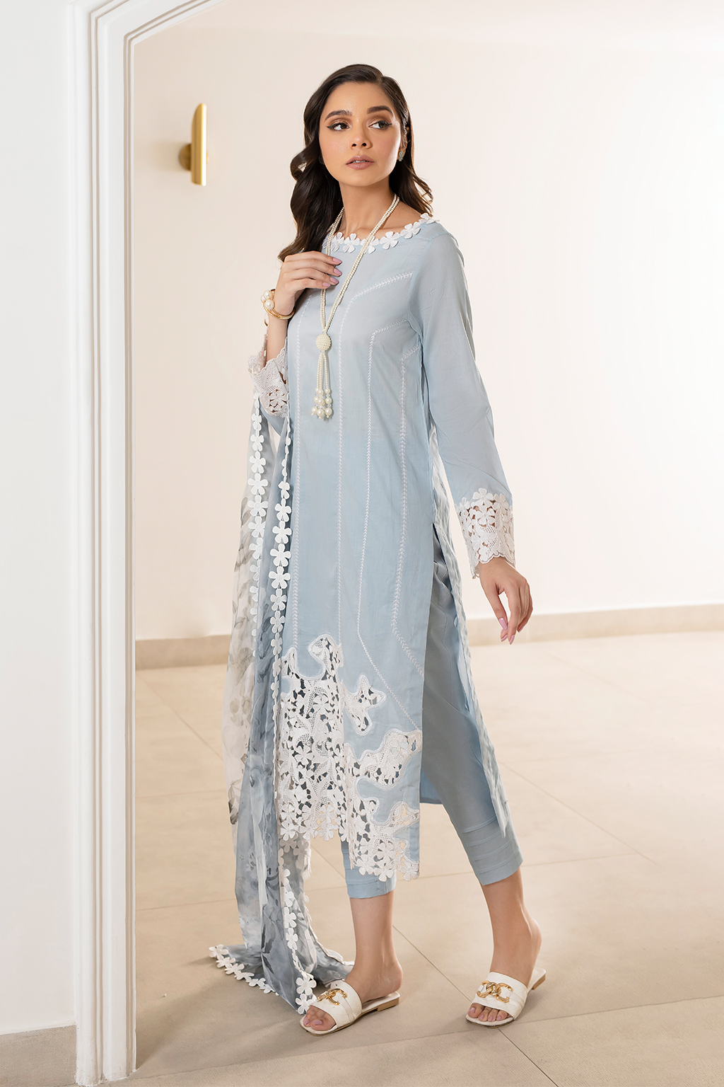 IP-217 Embroidered Lawn