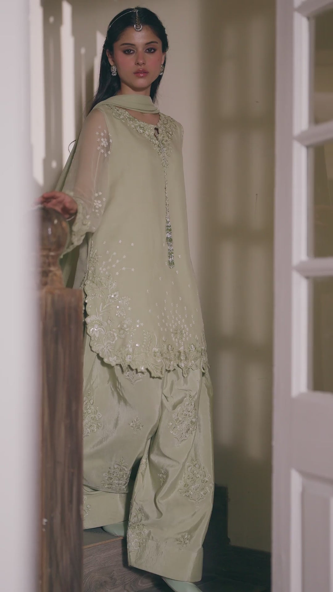 CC-101 Embroidered Chiffon