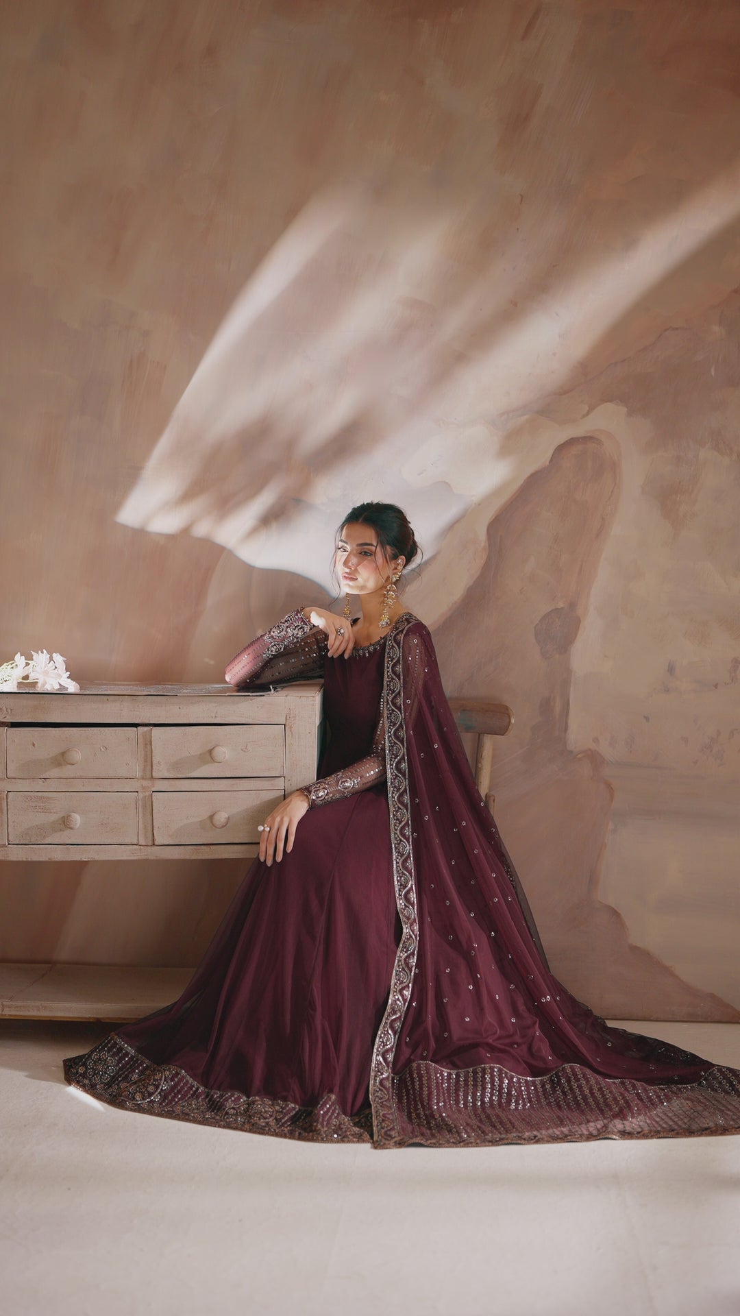 CC-80 Embroidered Net