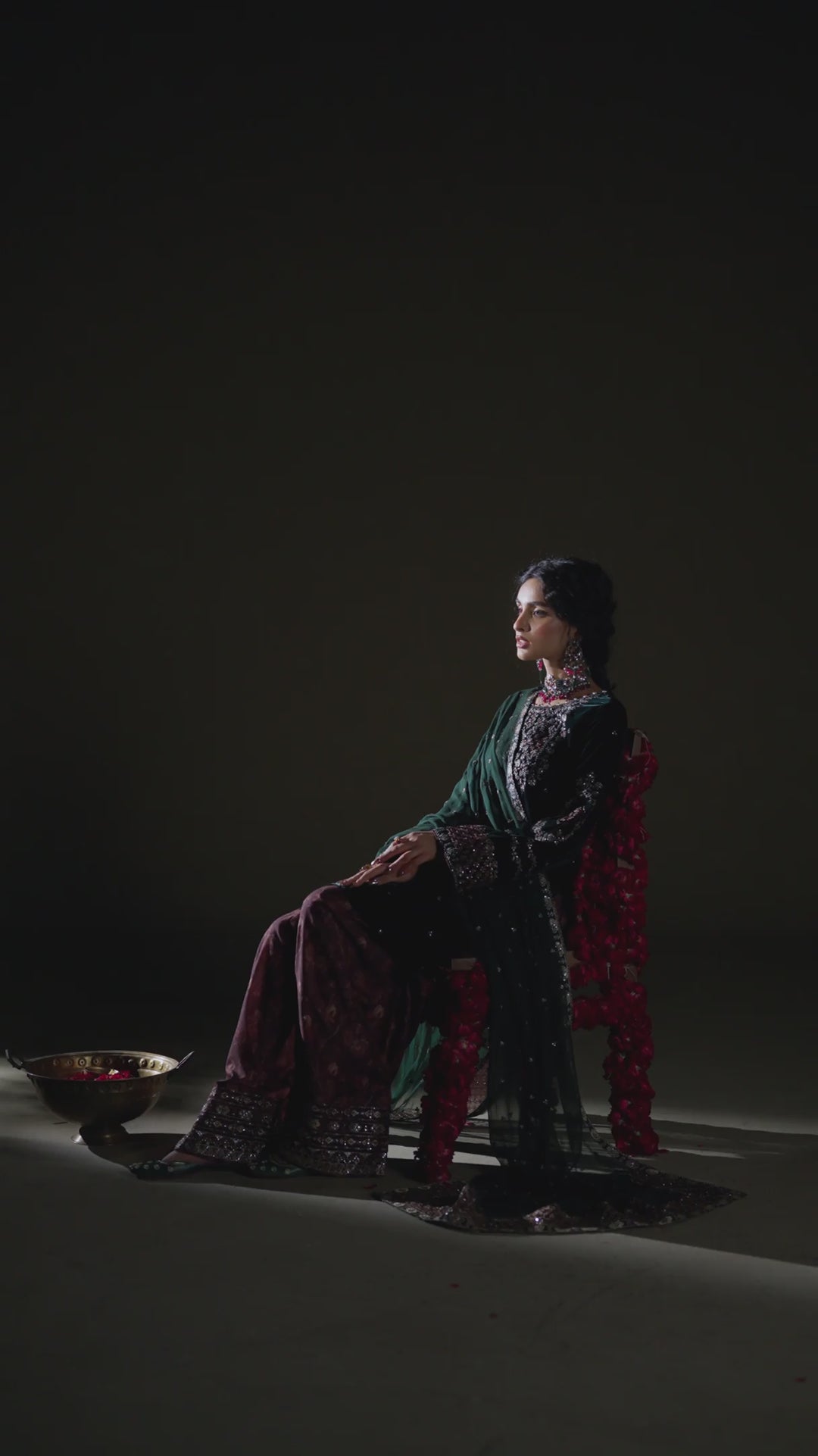 IV-69 Embroidered Velvet