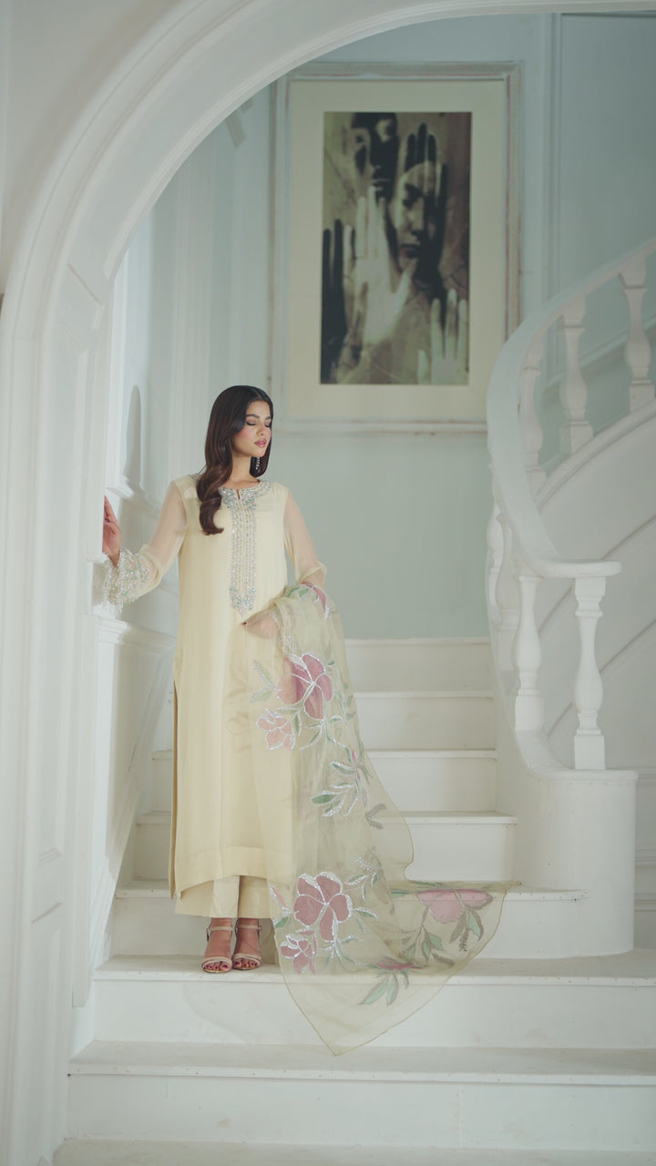 UE-413  Embroidered Chiffon