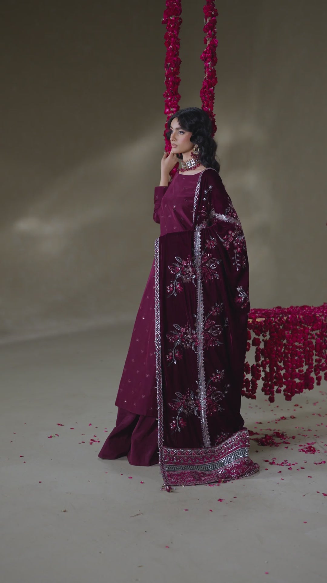 IV-68  Embroidered Velvet