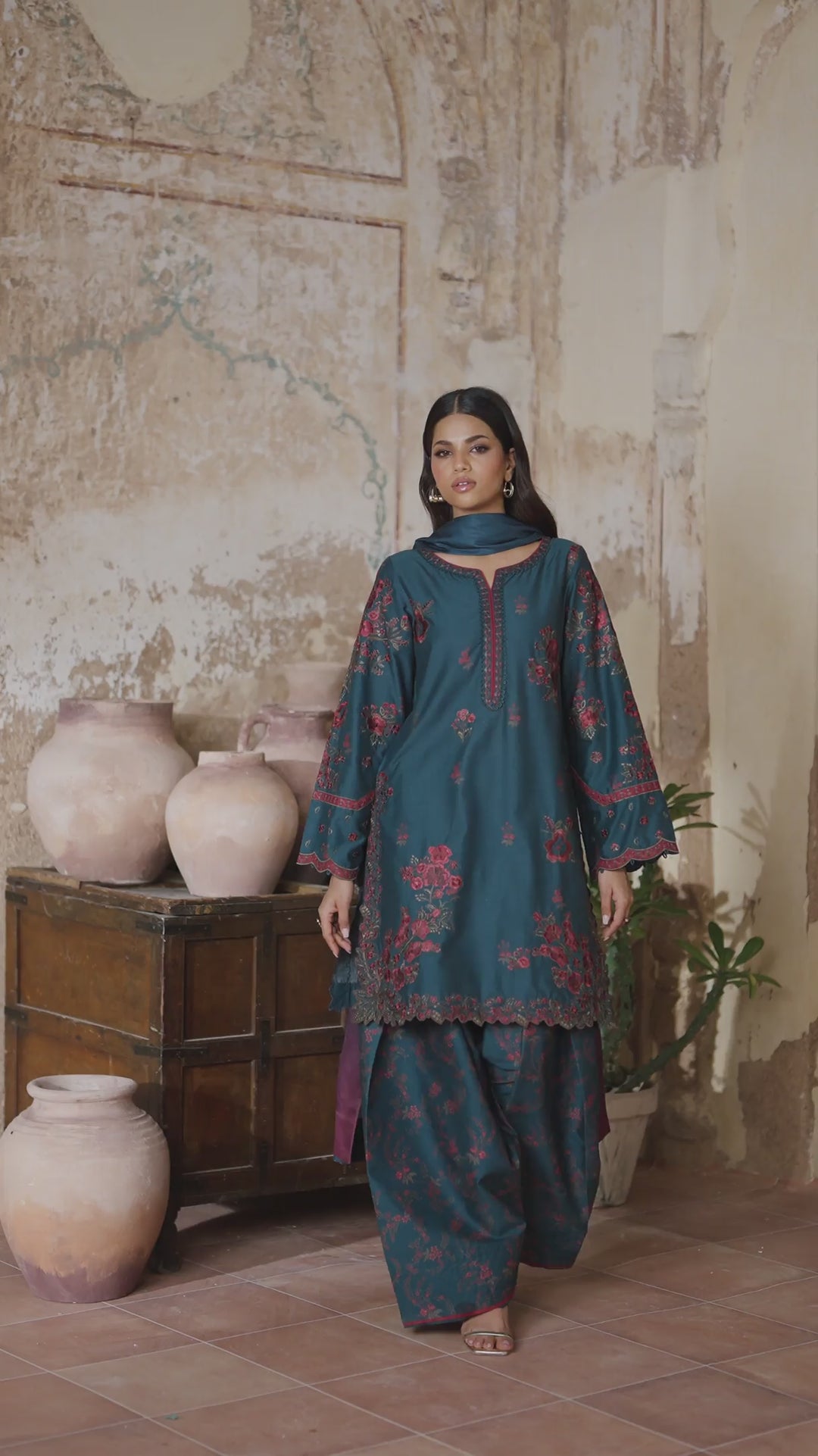 IPF-01 Embroidered Printed Linen