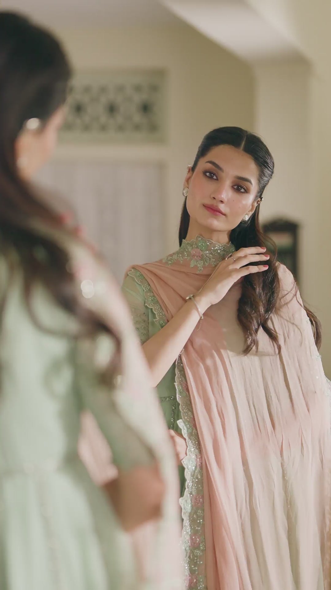 CC-99 Embroidered Chiffon