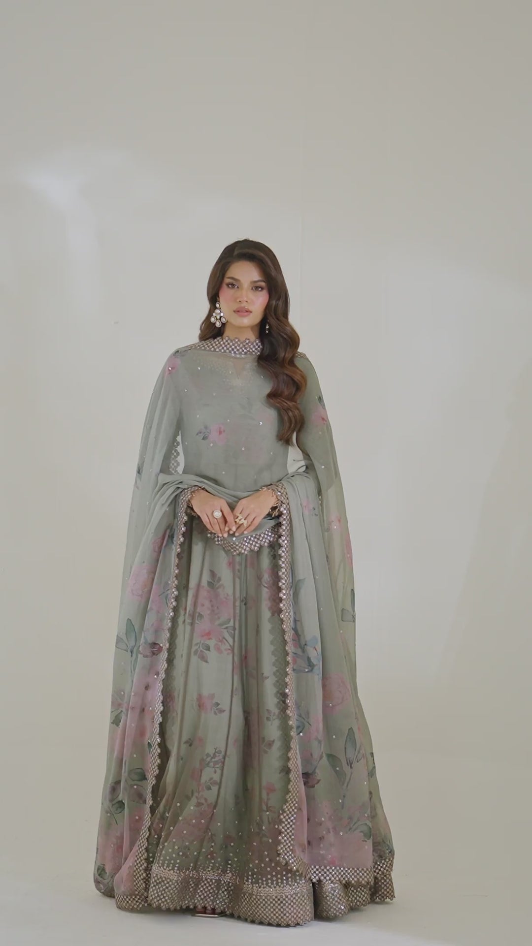 CC-86 Embroidered Net