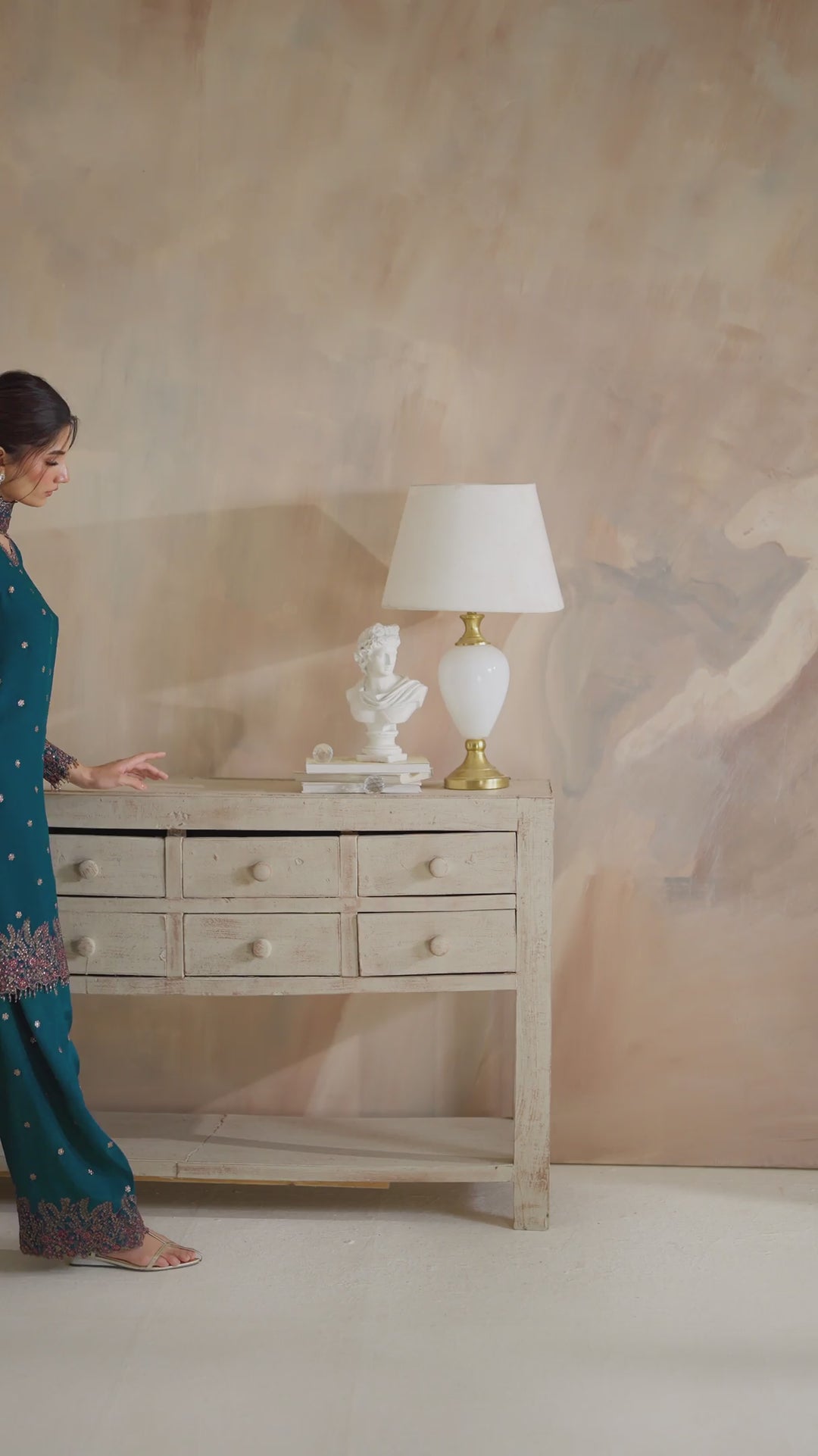 CC-85  Embroidered Chiffon