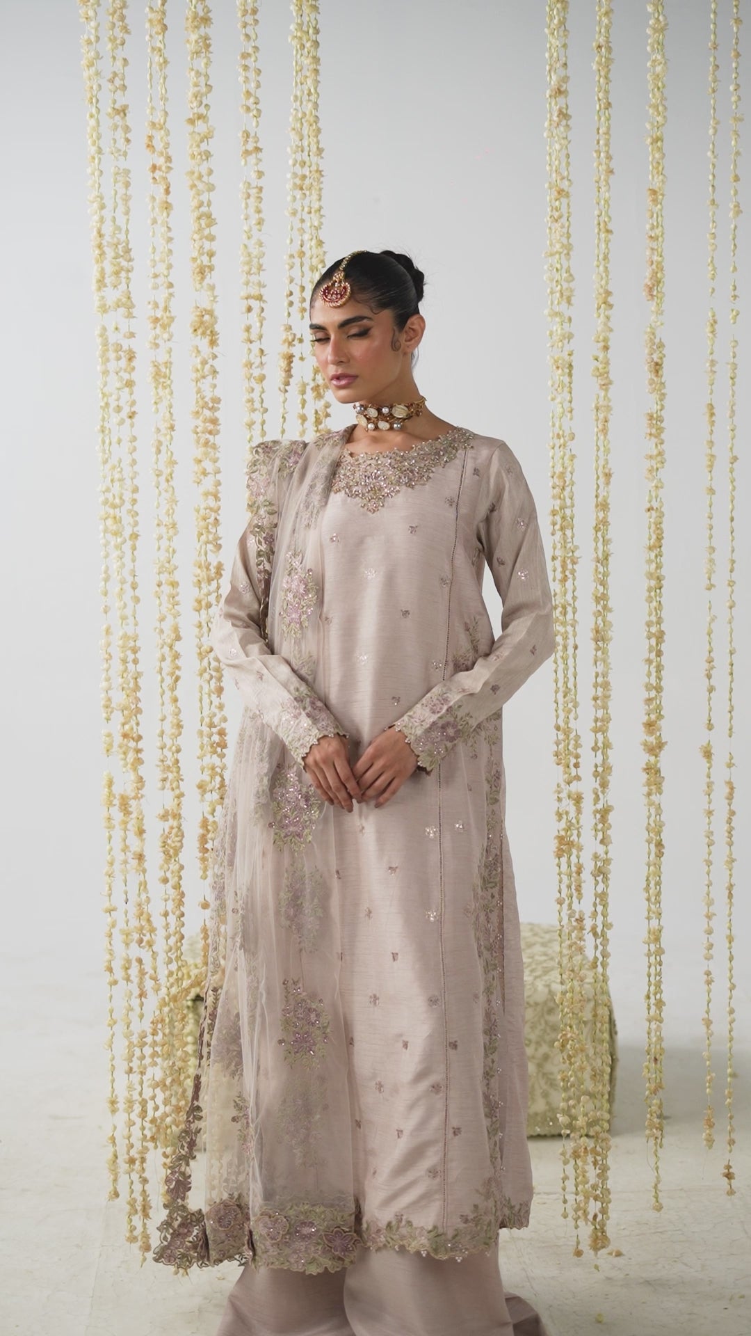 IRS-18 Embroidered Rawsilk