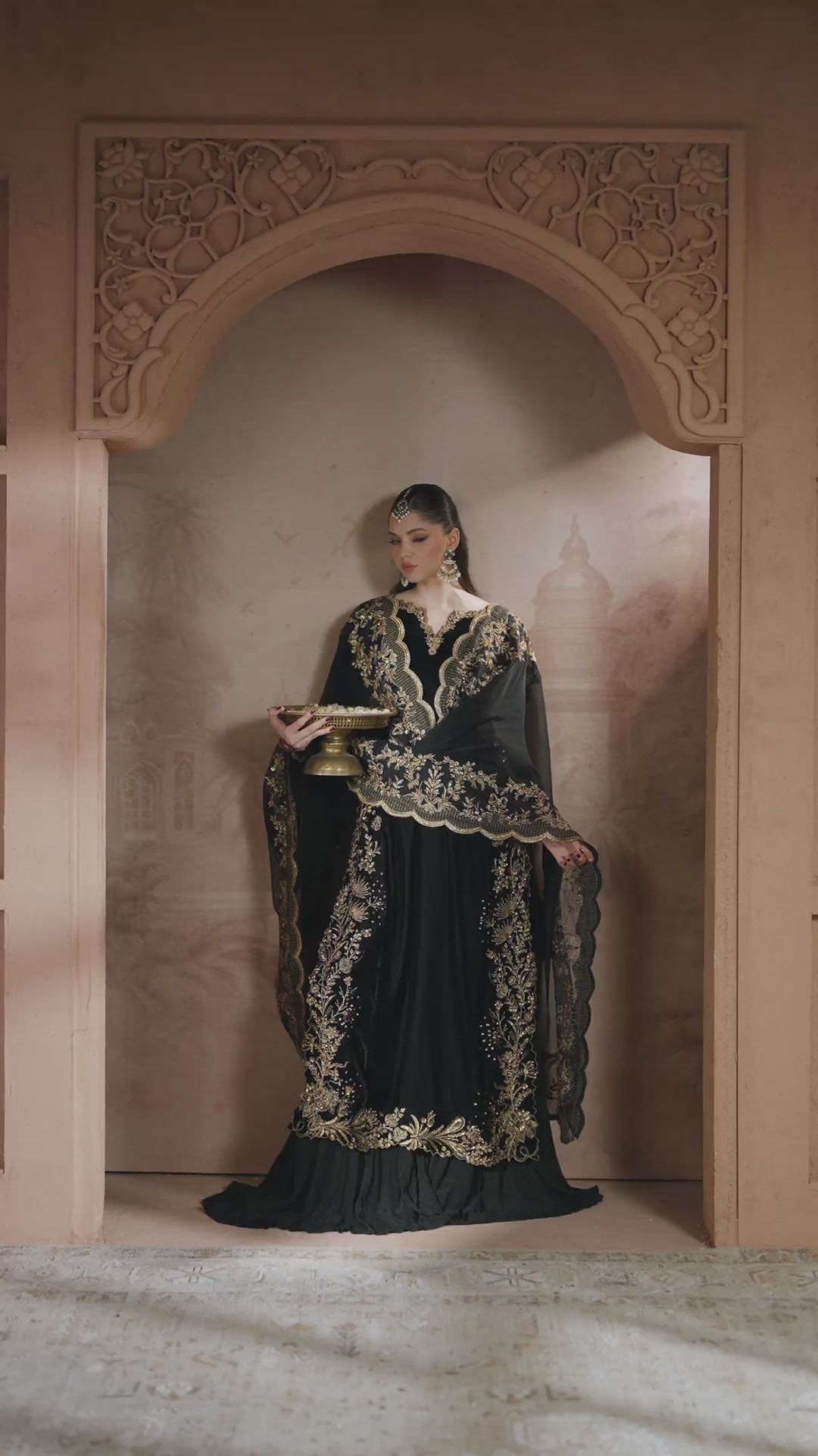 IV-62 Embroidered Velvet