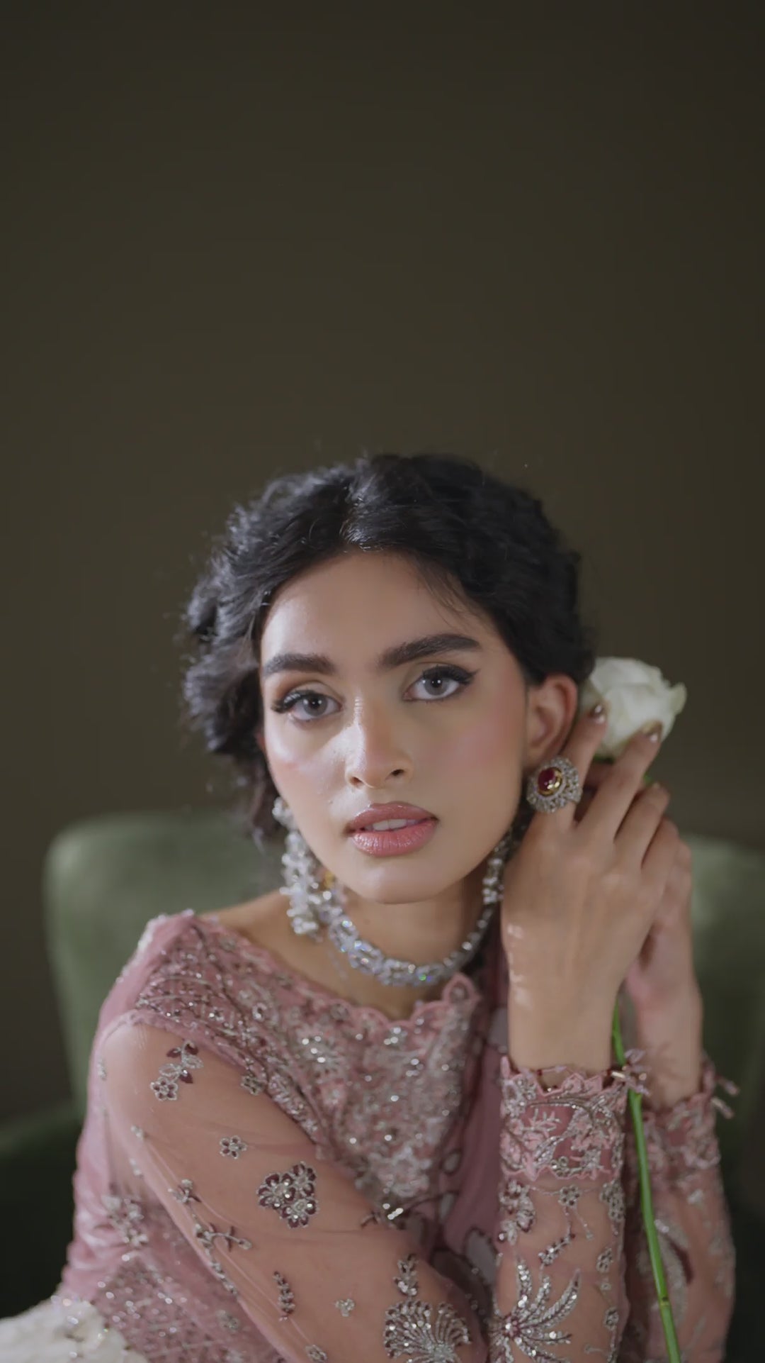 IV-78  Embroidered Velvet