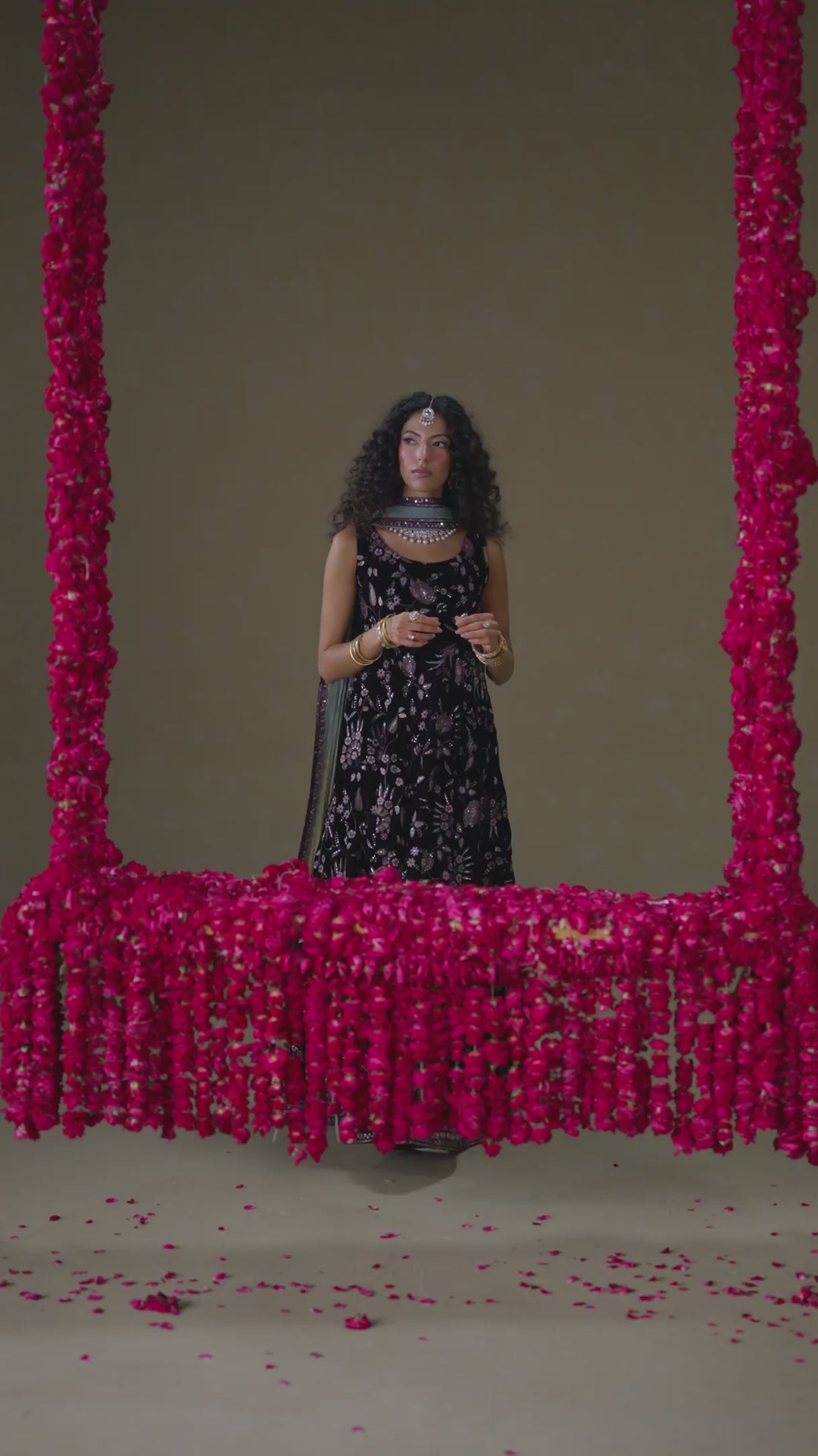 IV-67  Embroidered Velvet