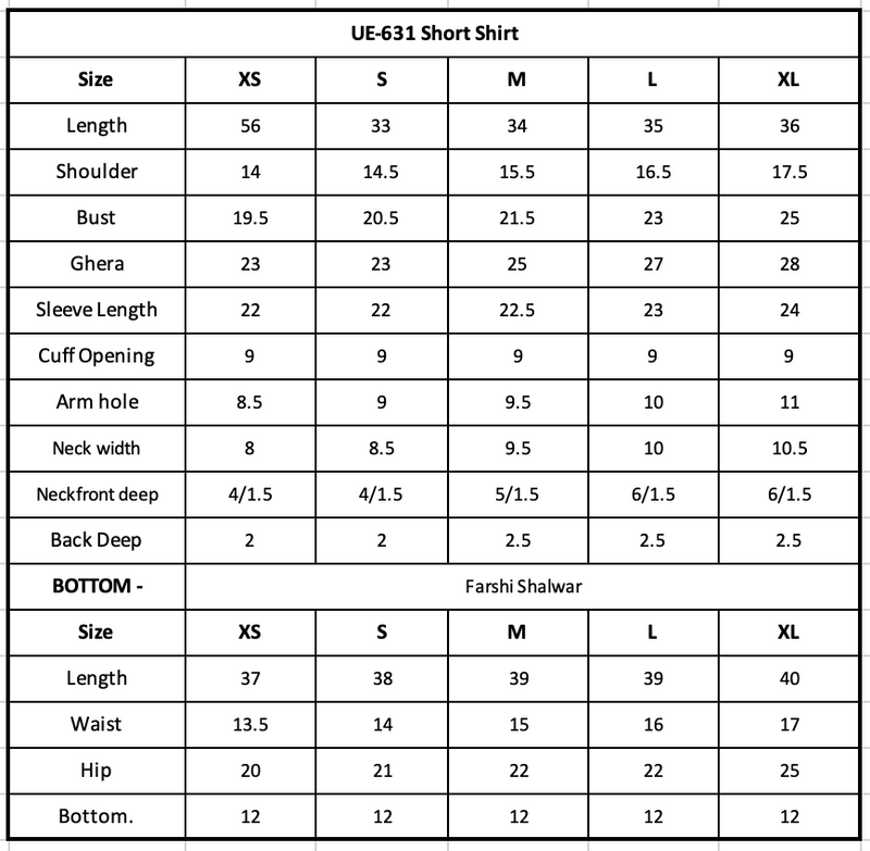 Size Chart Image